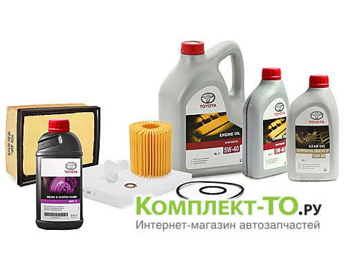 Комплект ТО-12 (120000км)&nbsp;TOYOTA&nbsp;LAND CRUISER PRADO 150&nbsp;(с 2010)&nbsp;4.0 бензин&nbsp;АКПП